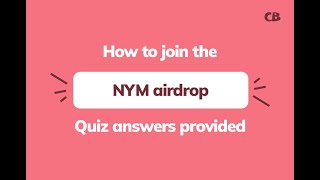 CoinGecko Airdrop How to Join the Nym Airdrop and Ace the Learn amp Earn Quiz [upl. by Llenwad]