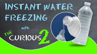 How to freeze water instantlySimple science experiments for kidsInstant Water FreezeSTEM activity [upl. by Harriot]