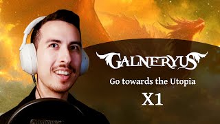 Go towards the Utopia  GALNERYUS REACT X1 [upl. by Ateuqram]