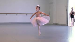 Anna Hay Age 5 Gavotte In D Major quotRosinequot Ballet Institute of San Diego [upl. by Potts956]