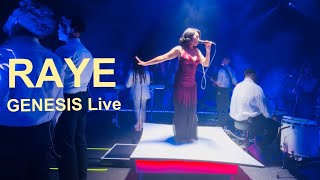 RAYE  Genesis Live Exhibition at Hilton London full song [upl. by Nozicka]