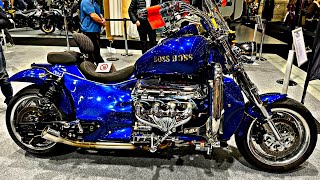 7 Most Powerful Boss Hoss Motorcycles With V8 Engines [upl. by Ednutabab]