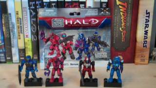 Halo Mega Bloks 96975 Versus Battle Pack Review [upl. by Mima]