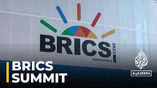 BRICS summit Leaders meeting underway in Johannesburg [upl. by Anaitsirk]