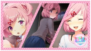 Doki Doki Literature Club Natsuki Route No Commentary [upl. by Euqinobe]