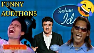 Top5 Indian Idol Funniest Auditions  Crazy RJ Boy [upl. by Inesita]