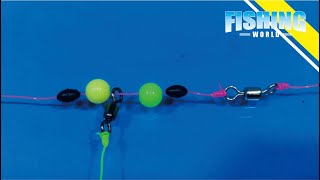 How to Make a Set of Bottom Fishing Rigs for Live Fish Bait [upl. by Ridley]