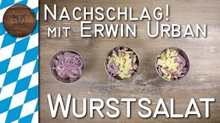 Schmankerl zur Wiesn Salatvariation aus Wurst Wurstsalat [upl. by Adnalahs889]