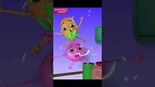 Aloo Kachaloo Aur Pyaz ke Noodles  Hindi Rhymes and Kids Cartoons  Infobells [upl. by Atsirhcal519]