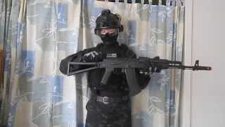 Airsoft Multicam Black Loadout  Mich 2000 Flyye 6094 TruSpec Black Multicam [upl. by Aieki43]