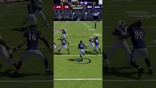 Madden 24 kick off return TD w ravens [upl. by Dnumsed378]