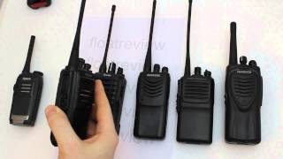 Kenwood TK3000m vs Hytera TC508 vs HYTERA HYT TC320 vs Icom ICF4003 vs Vertex VX231 обзор [upl. by Adnamas]