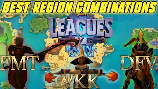 Best region combinations for Leagues 5  Raging echoes  OSRS [upl. by Valina]