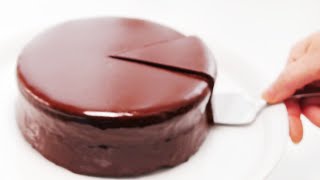 Sachertorte A Chocolate Cake Viennese Style super delicious with simple ingredients [upl. by Elston942]