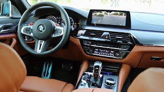 BMW F90 M5 Detailed Interior Review  All Features amp Infotainment [upl. by Parthenia]