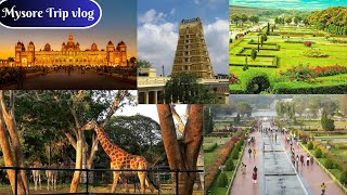 Mysore trip vlog 2 days trip  Places to visit in mysore [upl. by Hiller]