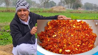 Gajar Ka Halwa with Homemade Khoya  گاجر کا حلوہ  Carrot Halwa Recipe  Mubashir Saddique [upl. by Jt]