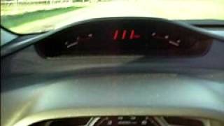 0125mph with 08 Honda Civic Si sedan straight piped [upl. by Gaspard]