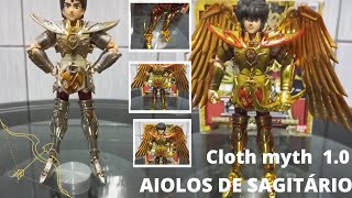 Restauração Armadura de Sagitário Aiolos Cloth Myth 10 [upl. by Llertnahs647]