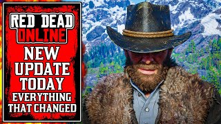 The New Red Dead Online Update Today RDR2 [upl. by Ricca]