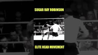 Sugar Ray RobinsonElite Head Movement shorts boxing goat [upl. by Llesig19]