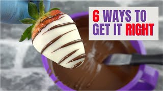 Chocolate Strawberries  Helpful Tips [upl. by Rise99]