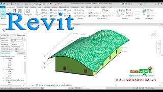 Revit Tutoriel  Modéliser un toit [upl. by Dawn]