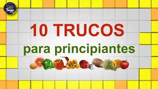 Los 10 mejores TRUCOS de COCINA para principiantes que te harán cocinar como un profesional [upl. by Kiri929]