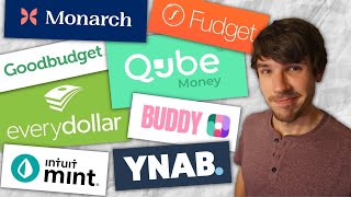 BEST Budget Apps of 2022 Everydollar YNAB Mint Goodbudget Fudget Monarch Buddy and Qube [upl. by Namrej]