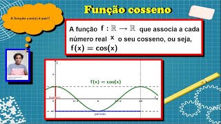 Função cosseno  Sinal em cada quadrante Aula 2º ano 16122020 [upl. by Irpak329]