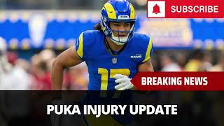 Puka Nacua Injury Update [upl. by Enenaej]