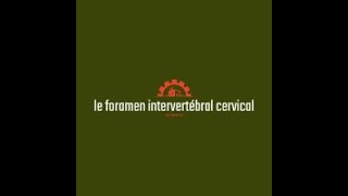 le foramen intervertébral cervical en 11 minutes [upl. by Morita]