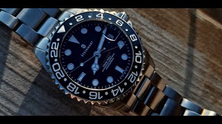 Short Review Steinhart Ocean 39 GMT Black Ceramic [upl. by Kopple]