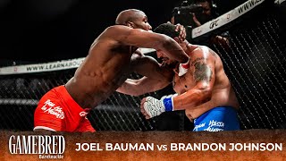 Gamebred Bareknuckle 1  Joel Bauman vs Brandon Johnson [upl. by Ahseenal]