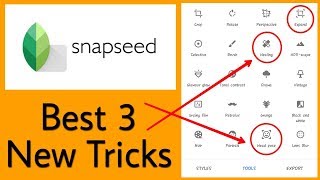 Snapseed Best New 3 Tricks  Snapseed Photo Editing  Part1  FB STORE [upl. by Artinad704]