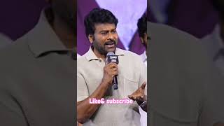 CHIRANJEEVI COMEDY IN PRE RELEASE EVENT megastar chiranjeevi satyadev moveis tfi [upl. by Refiffej689]