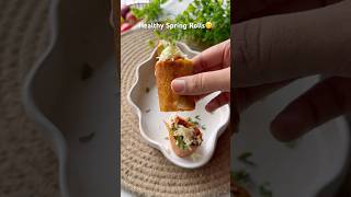 Healthy spring rollsSpring rolls healthyspringrolls springrolls healthyrecipes cookwithnidhiii [upl. by Gabriel]