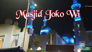 Masjid Joko Wi Surakarta Serasa Ibadah Haji Di Mekah [upl. by Hearsh421]