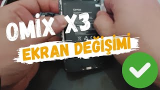 Omix X3 Ekran DeğişimiOmix X3 Screen Replacement [upl. by Ecirad755]