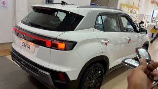 New Hyundai Creta Facelift 2024 Model New Creta Top Model details New Creta Real Life Reviews [upl. by Itsa673]