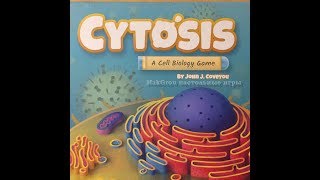 Играем в настольную игру Cytosis A Cell Biology Game Микромир Биология Клетки [upl. by Urial]