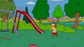 Milhouse a frisbee [upl. by Ylrebnik]