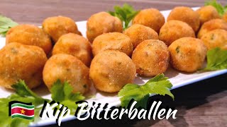 🇸🇷 Kipbitterballen makenchicken bitter balls recipe [upl. by Ragas]