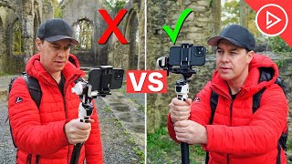 Cinematic Gimbal Moves  Beginner VS PRO [upl. by Niroc]