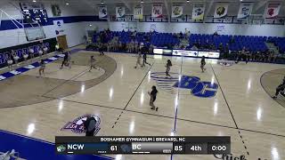 Womens Basketball Brevard vs NC Wesleyan  123  6 PM [upl. by Cacie]