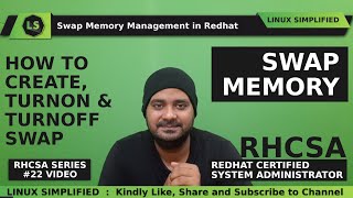 RHCSA  Swap Memory Management  How to make swapon and swapoff in Redhat Linux  Tamil [upl. by Dirk]