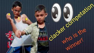 funny video۔۔clacker competation [upl. by Cookie]