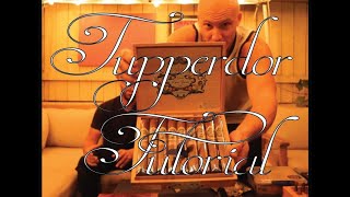 Tupperdor Tutorial  Garden St Lounge  how to make a tupperdor [upl. by Ivanah741]