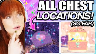 ALL CHEST LOCATIONS IN CAMPUS 3 UPDATED FREE DIAMONDS XP ACCESSORIES 🏰 Royale High Guide [upl. by Nylsirhc]