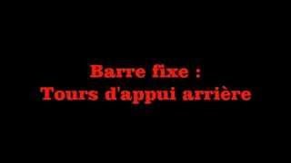 Barre fixe  Tours dappui arrière [upl. by Arzed]